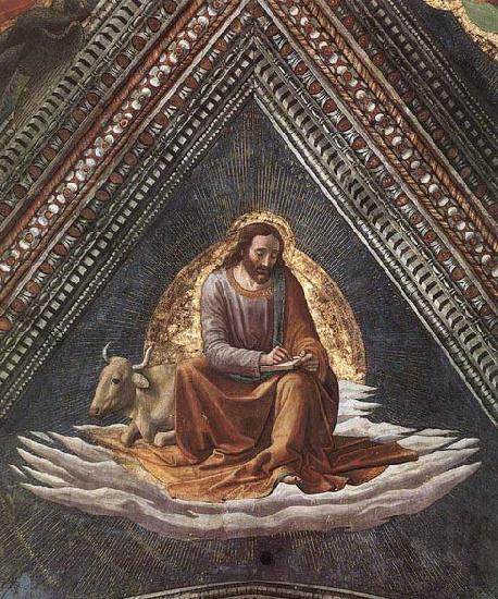 GHIRLANDAIO, Domenico St Luke the Evangelist oil painting picture